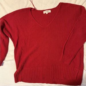 Lucky Brand Cherry V-Neck Sweater